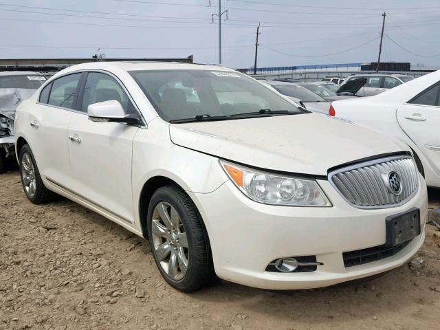 1G4GD5EGXAF182693 - 2010 BUICK LACROSSE C WHITE photo 1