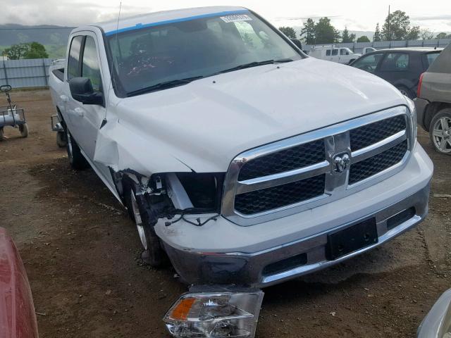 1C6RR7LT1KS527619 - 2019 RAM 1500 CLASS WHITE photo 1