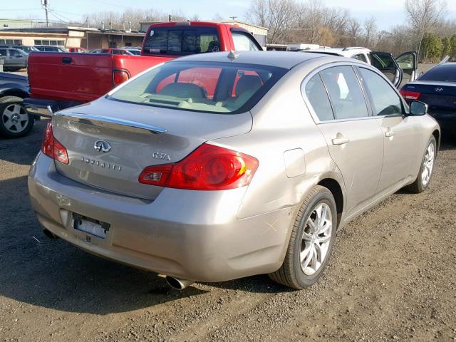 JNKCV61F59M363158 - 2009 INFINITI G37 BEIGE photo 4