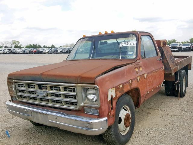 CCS348B145378 - 1978 CHEVROLET 1500 RED photo 2