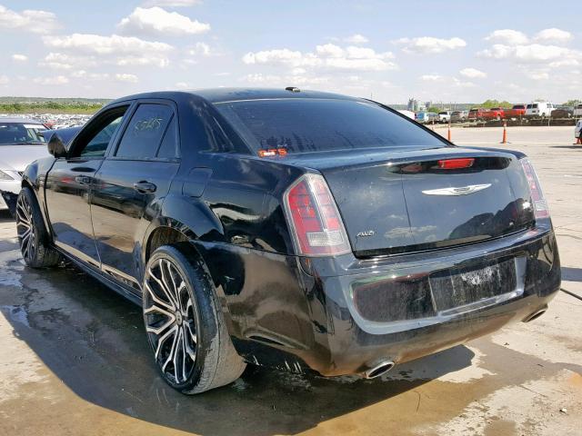 2C3CCAGG5EH297335 - 2014 CHRYSLER 300 S BLACK photo 3