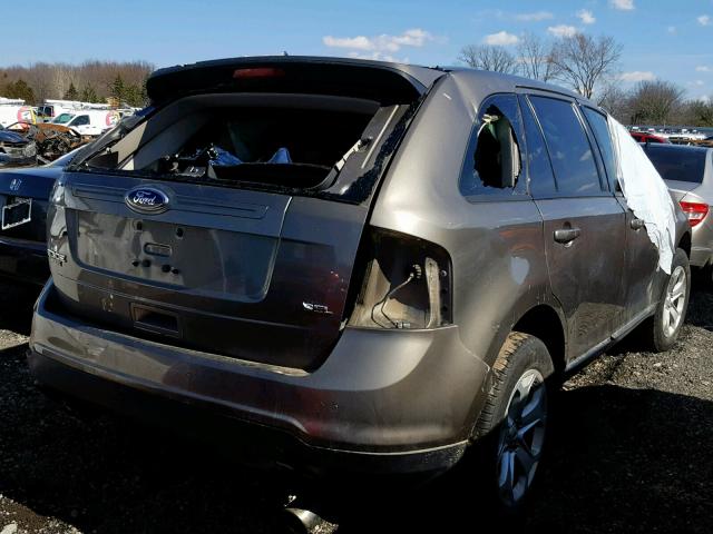 2FMDK3JC1DBA65039 - 2013 FORD EDGE SEL TAN photo 4