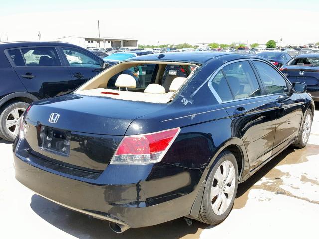 1HGCP2F89AA177113 - 2010 HONDA ACCORD EXL BLACK photo 4