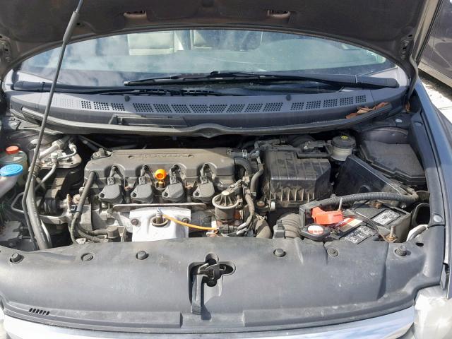 1HGFA16979L002084 - 2009 HONDA CIVIC EXL GRAY photo 7