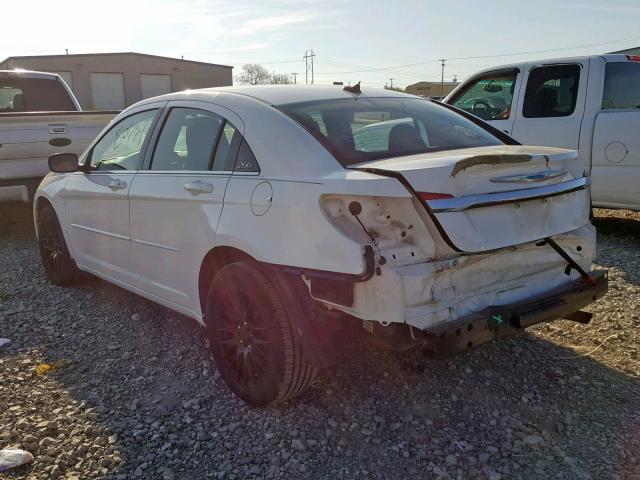 1C3CCBBB4CN212670 - 2012 CHRYSLER 200 TOURIN WHITE photo 3