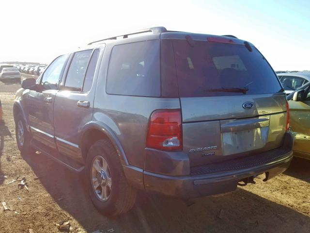 1FMDU75E92ZB91138 - 2002 FORD EXPLORER L GRAY photo 3