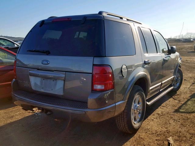 1FMDU75E92ZB91138 - 2002 FORD EXPLORER L GRAY photo 4