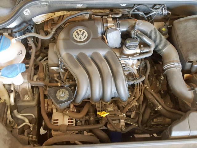 3VW2K7AJ5EM214129 - 2014 VOLKSWAGEN JETTA BASE GRAY photo 7