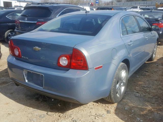1G1ZH57B99F191215 - 2009 CHEVROLET MALIBU 1LT 蓝色 照片 4