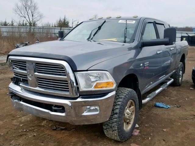 3D7UT2HL9BG538591 - 2011 DODGE RAM 2500 GRAY photo 2