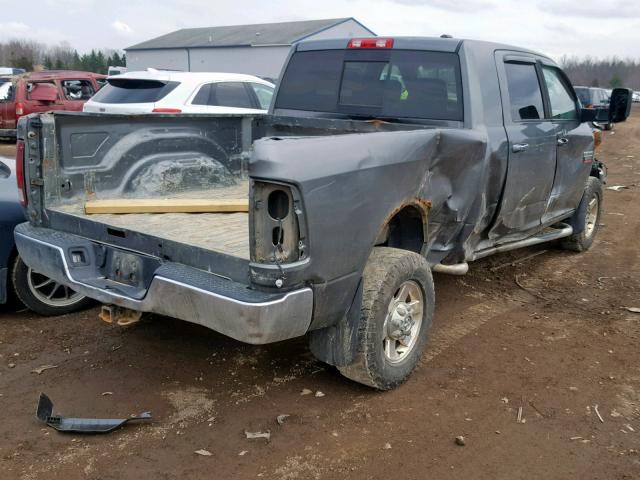 3D7UT2HL9BG538591 - 2011 DODGE RAM 2500 GRAY photo 4