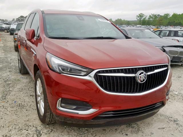 5GAERCKW0JJ185551 - 2018 BUICK ENCLAVE PR RED photo 1