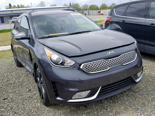 KNDCC3LC3J5134419 - 2018 KIA NIRO EX CHARCOAL photo 1