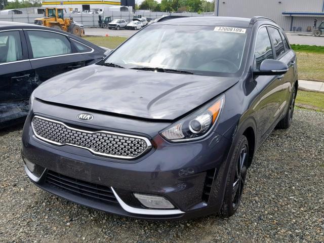 KNDCC3LC3J5134419 - 2018 KIA NIRO EX CHARCOAL photo 2