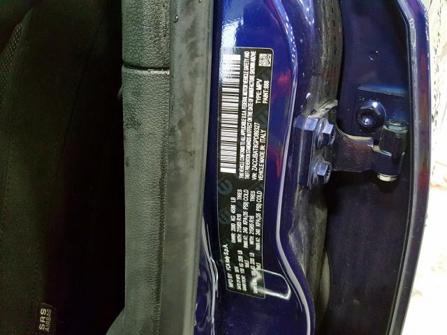 ZACCJBAT8GPD89327 - 2016 JEEP RENEGADE S 蓝色 照片 10