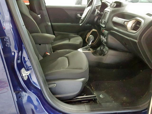 ZACCJBAT8GPD89327 - 2016 JEEP RENEGADE S 蓝色 照片 5