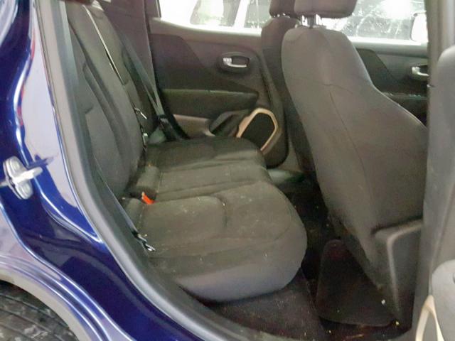 ZACCJBAT8GPD89327 - 2016 JEEP RENEGADE S 蓝色 照片 6