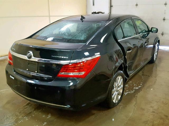 1G4GB5GR6EF147899 - 2014 BUICK LACROSSE BLACK photo 4