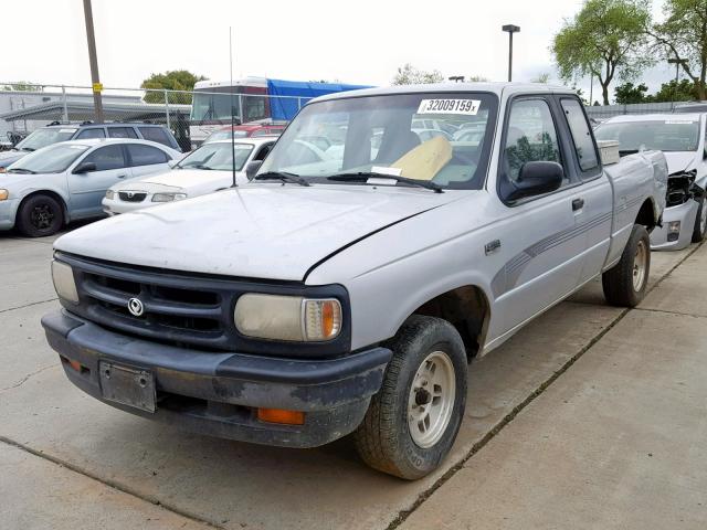 4F4CR16U0RTN11665 - 1994 MAZDA B3000 CAB BLUE photo 2