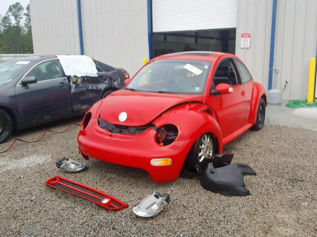 3VWCK31C05M409733 - 2005 VOLKSWAGEN NEW BEETLE Rot Foto 2