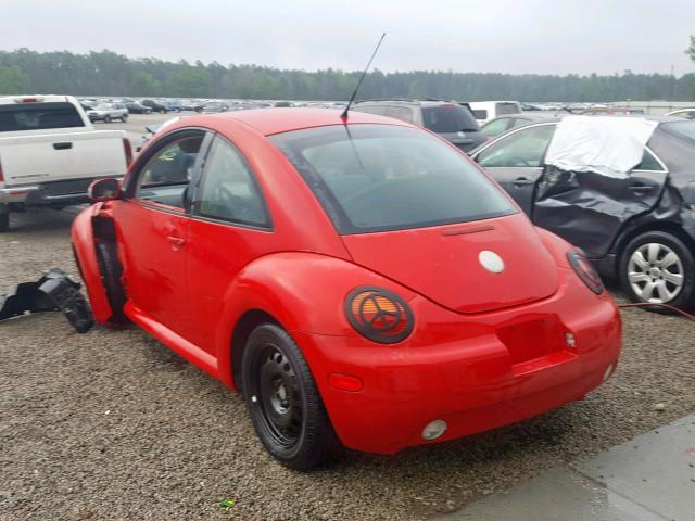 3VWCK31C05M409733 - 2005 VOLKSWAGEN NEW BEETLE Rot Foto 3