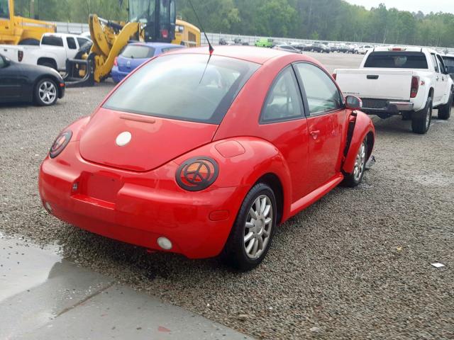 3VWCK31C05M409733 - 2005 VOLKSWAGEN NEW BEETLE Rot Foto 4