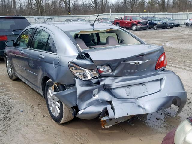 1C3LC46JX8N223032 - 2008 CHRYSLER SEBRING LX SILVER photo 3