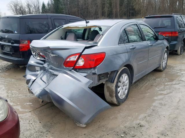 1C3LC46JX8N223032 - 2008 CHRYSLER SEBRING LX SILVER photo 4