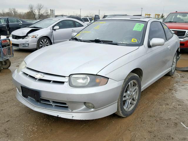 1G1JH12F547259562 - 2004 CHEVROLET CAVALIER L SILVER photo 2