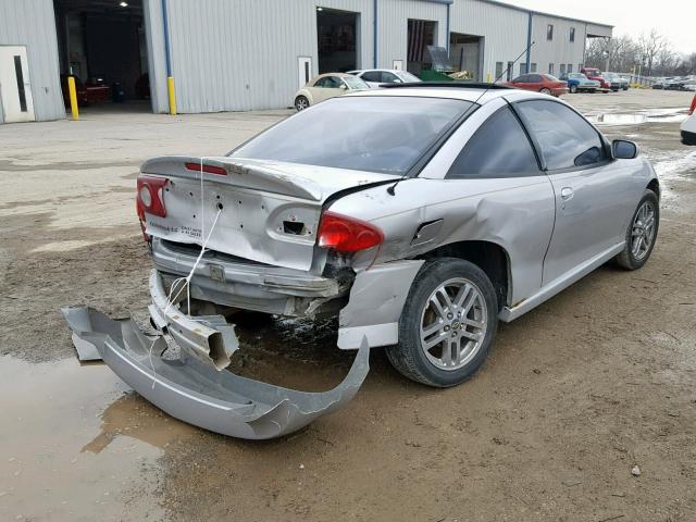 1G1JH12F547259562 - 2004 CHEVROLET CAVALIER L SILVER photo 4