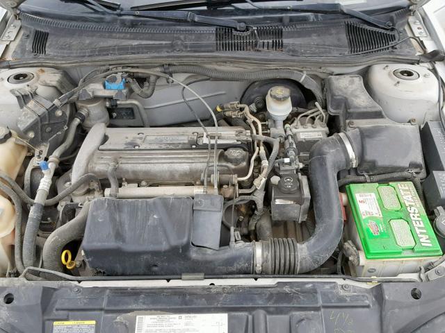 1G1JH12F547259562 - 2004 CHEVROLET CAVALIER L SILVER photo 7