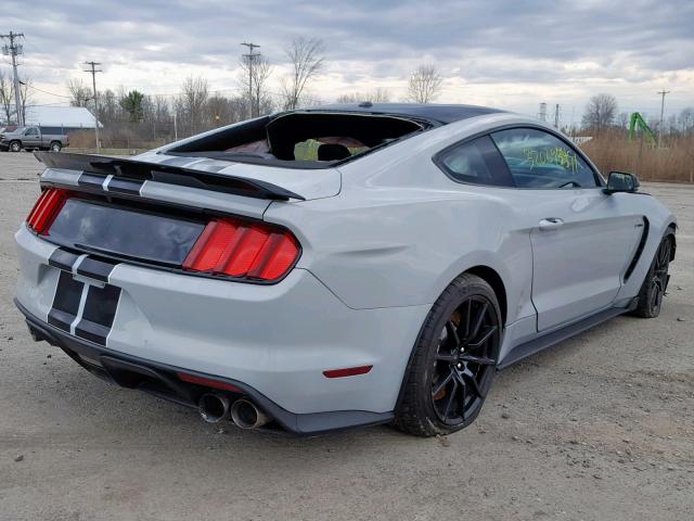 1FA6P8JZ4H5523043 - 2017 FORD MUSTANG SH GRAY photo 4