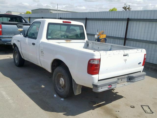 1FTYR10D61PB61382 - 2001 FORD RANGER WHITE photo 3