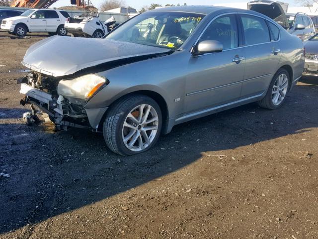 JNKAY01F56M253332 - 2006 INFINITI M35 BASE GRAY photo 2