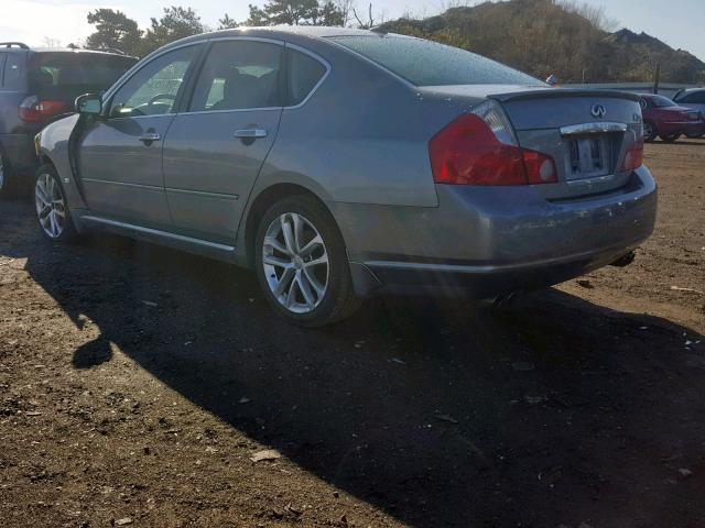 JNKAY01F56M253332 - 2006 INFINITI M35 BASE GRAY photo 3