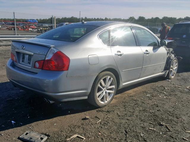 JNKAY01F56M253332 - 2006 INFINITI M35 BASE GRAY photo 4