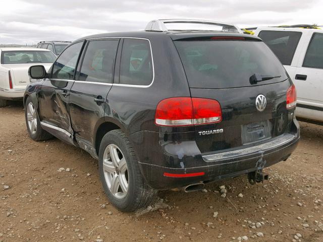 WVGEM77LX4D085930 - 2004 VOLKSWAGEN TOUAREG 4. BLACK photo 3