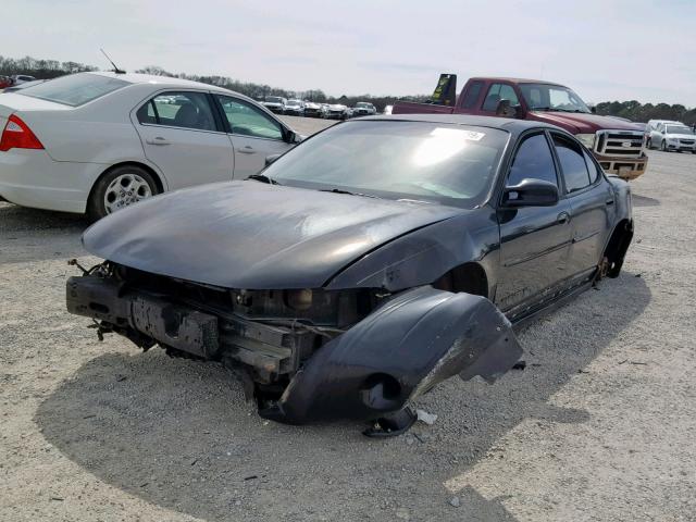 1G2WP52K8WF211300 - 1998 PONTIAC GRAND PRIX BLACK photo 2