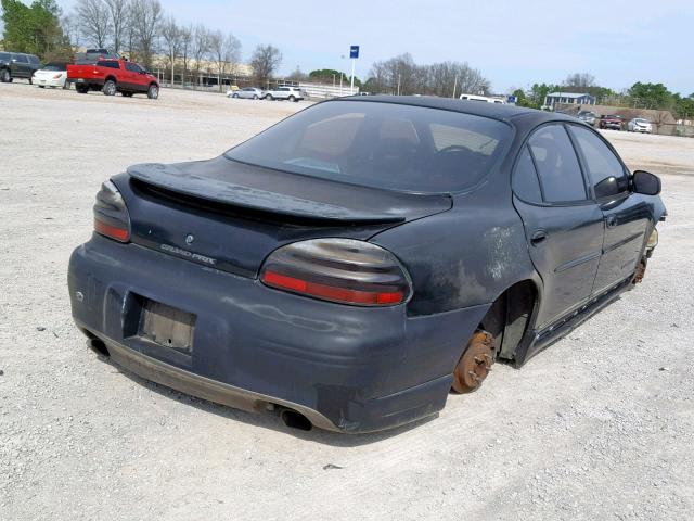 1G2WP52K8WF211300 - 1998 PONTIAC GRAND PRIX BLACK photo 4