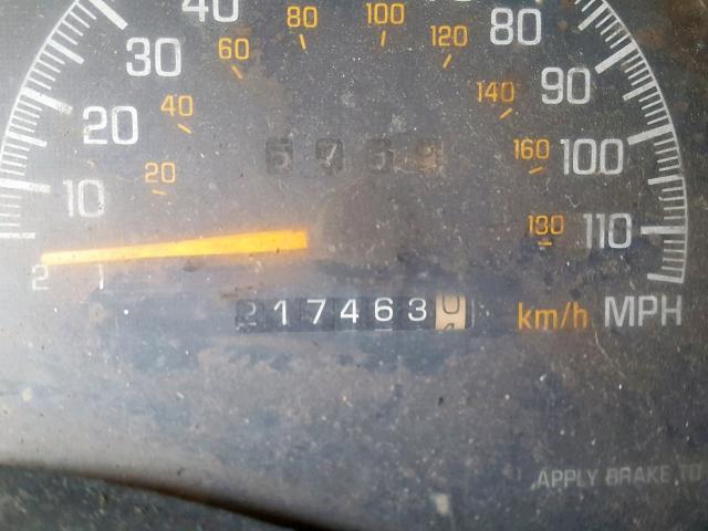 1G2WP52K8WF211300 - 1998 PONTIAC GRAND PRIX BLACK photo 8