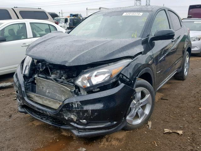 3CZRU6H52GM728399 - 2016 HONDA HR-V EX BLACK photo 2