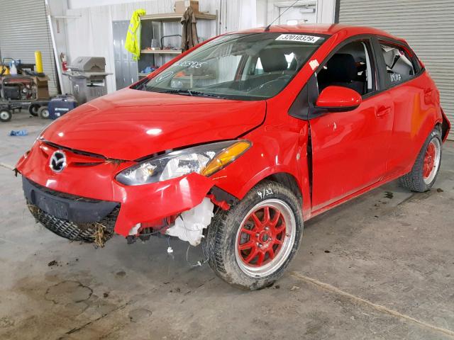 JM1DE1KY2E0183985 - 2014 MAZDA MAZDA2 SPO 红色 照片 2