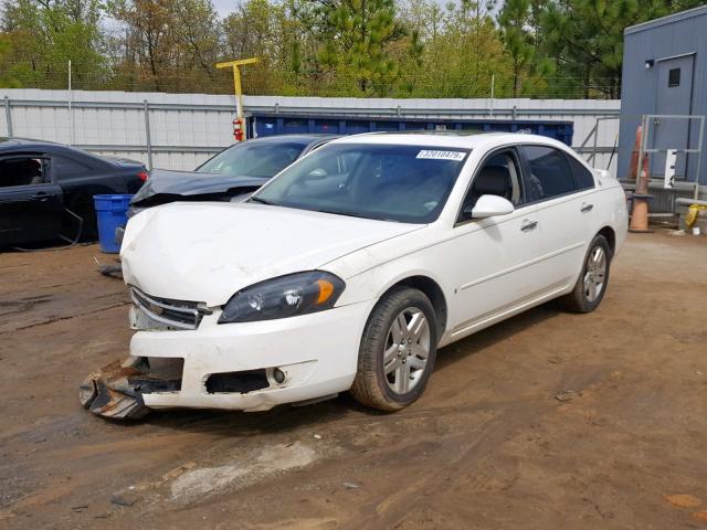 2G1WU58R879103657 - 2007 CHEVROLET IMPALA LTZ WHITE photo 2