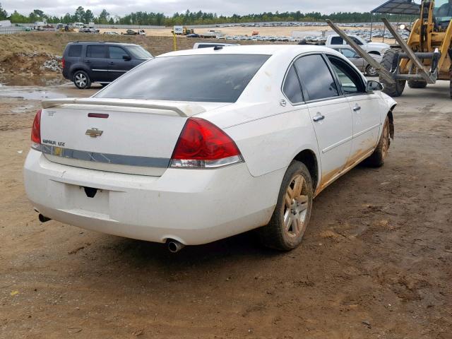 2G1WU58R879103657 - 2007 CHEVROLET IMPALA LTZ WHITE photo 4