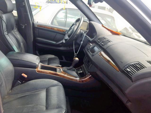 5UXFA93566LE83652 - 2006 BMW X5 4.8IS SILVER photo 5