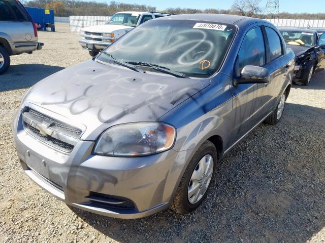 KL1TD5DE5BB183656 - 2011 CHEVROLET AVEO LS  photo 2