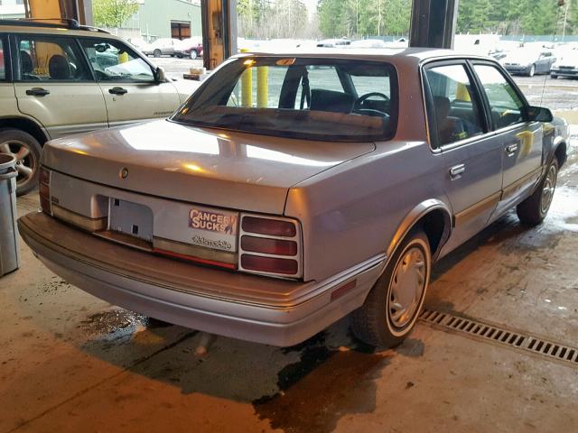 1G3AG55M7R6417876 - 1994 OLDSMOBILE CUTLASS CI BLUE photo 4