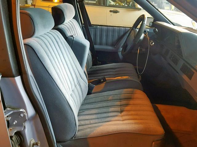 1G3AG55M7R6417876 - 1994 OLDSMOBILE CUTLASS CI BLUE photo 5