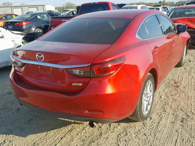 JM1GL1U52H1148268 - 2017 MAZDA 6 SPORT RED photo 4