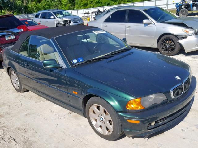 WBABR3347YEG01774 - 2000 BMW 323 CI GREEN photo 1